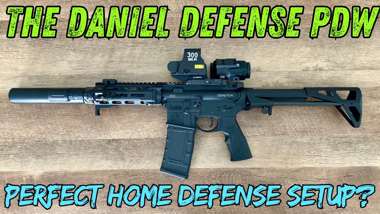 Daniel Defense PDW Review - Home Defense Setup