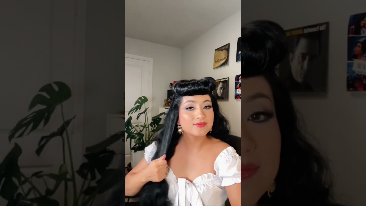 Bumper Bangs #pinupstyle #vintagehair