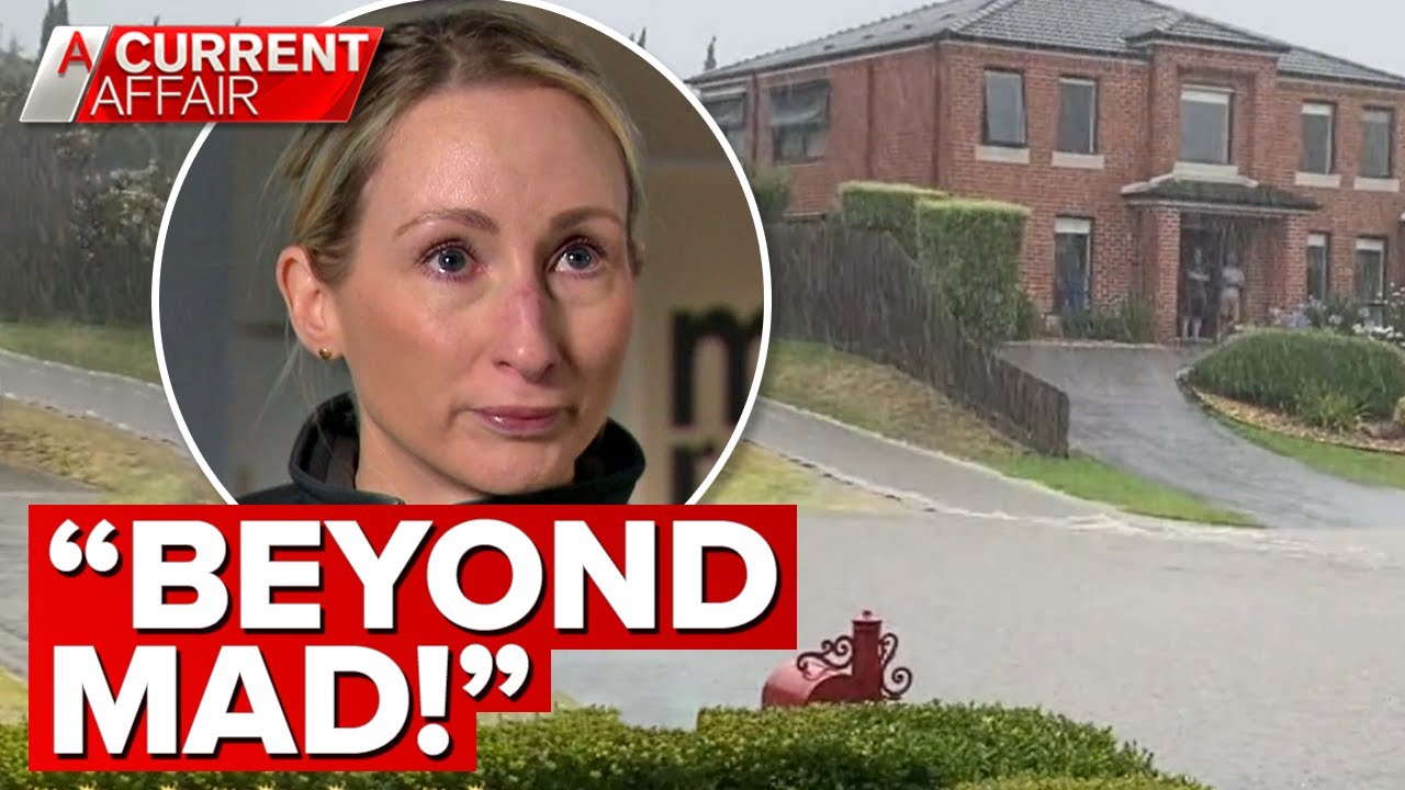 Family blames council after home floods twice | A Current Affair