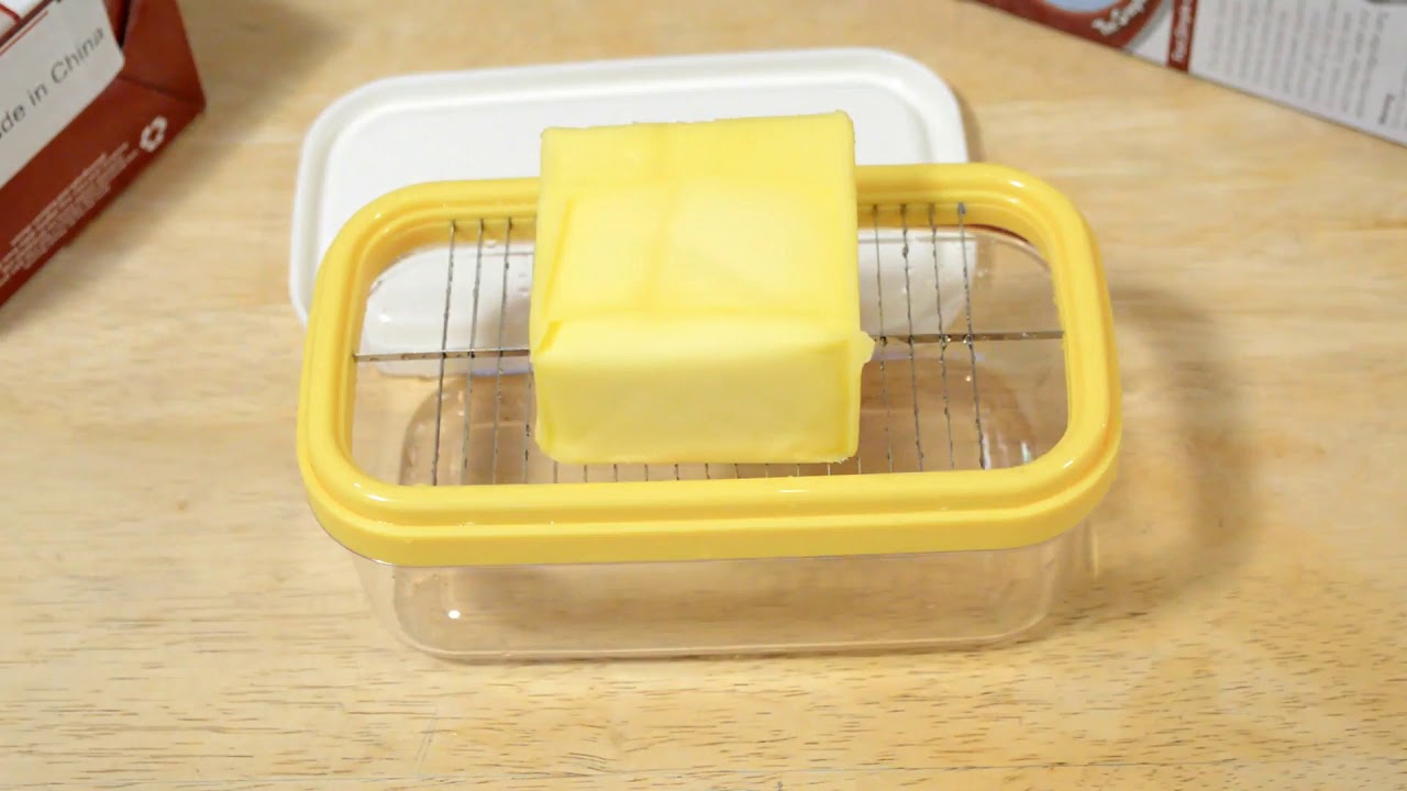 Easy Cutting Plastic Butter Dish With Sealed Lid Review