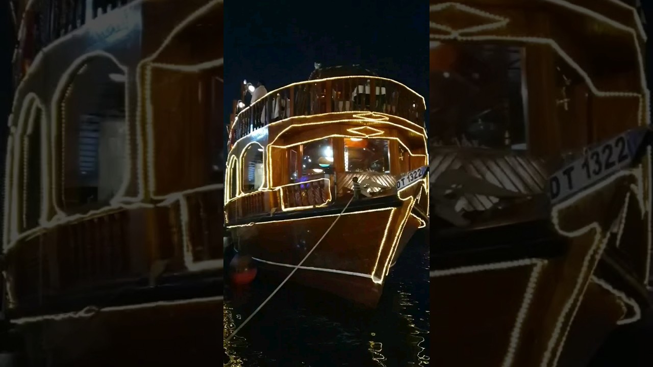 Dhow Cruise dinner | Life In Dubai #travel #adventure #dubai #dhowcruise #lifeindubai #fyp