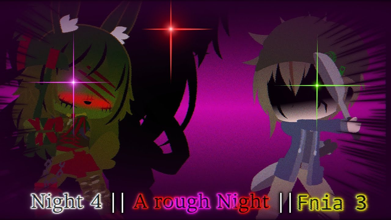 Night 4 || A rough night || Fnia 3