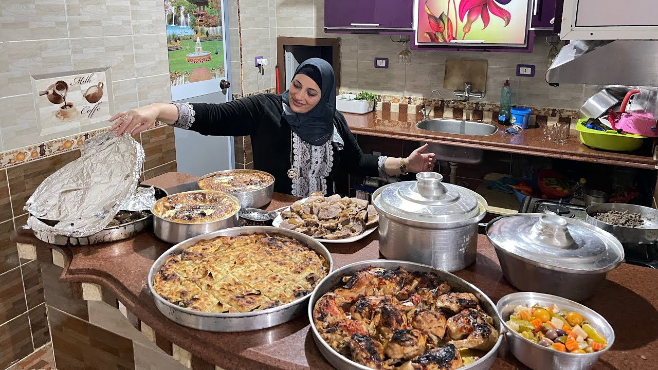 حماتي عزمت اهلي وقالت لي وريني هتشرفيني ازي بعد غياب عنها اخدت حقها مني