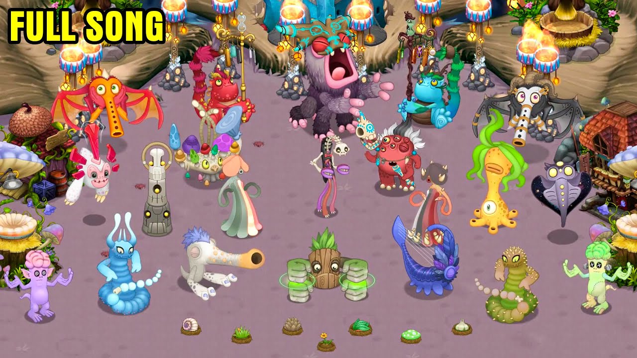Magical Sanctum - Full Song 4.1.3 (add Dipsters) | My Singing Monsters