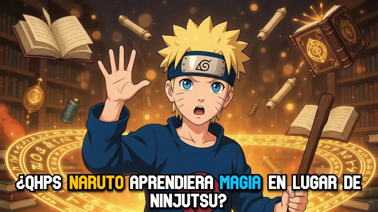 ¿QHPS Naruto aprendiera Magia en lugar de Ninjutsu?