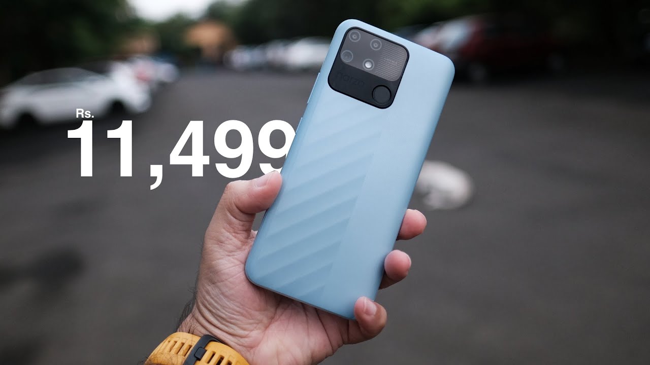 Realme Narzo 50A - 6000 mAh, 50MP AI Triple Camera, Helio G85 from Rs. 11,499