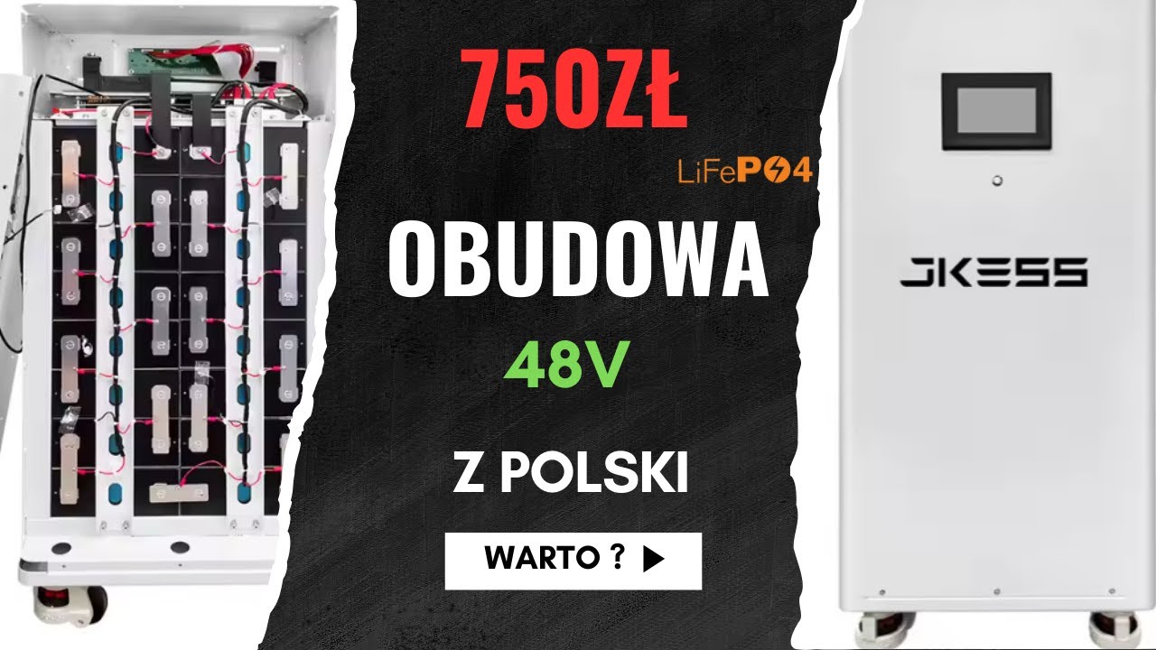 Obudowa 48V LiFePO4 za 750zł z Polski! 🚀 Czy warto?