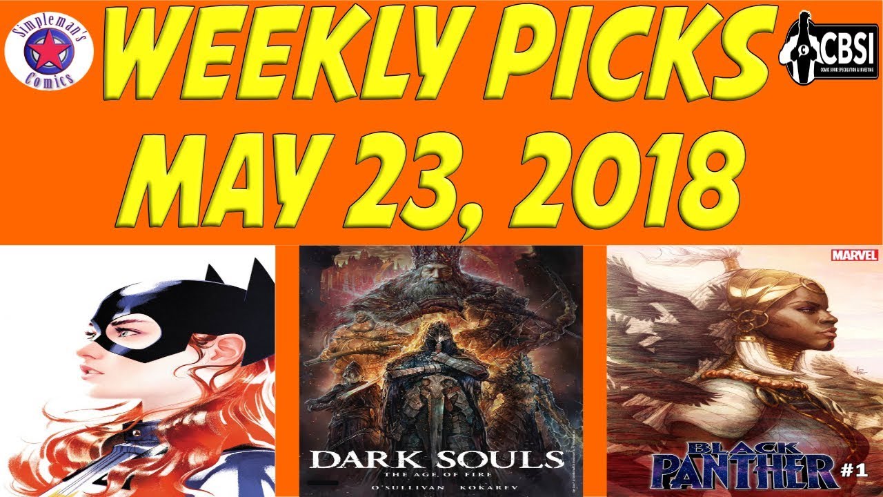 Weekly Picks for New Comic Books Releasing May 23, 2018
