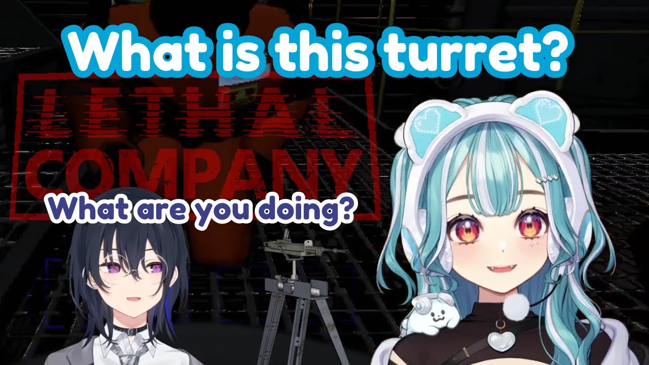 [ENG SUB] Shiranami Ramune playing Lethal Company but only the Lethal part [VSPO Clips]