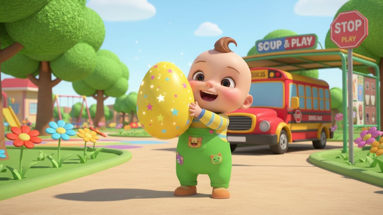 Canción de los Huevos Sorpresa 3D 🥚🎉 | Canciones infantiles divertidas | Baby Song Español para