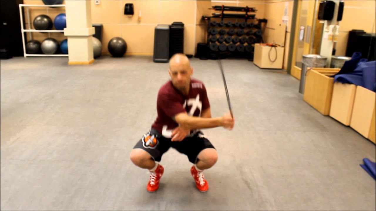 Skipping Rope for Boxing - Squat Jumps