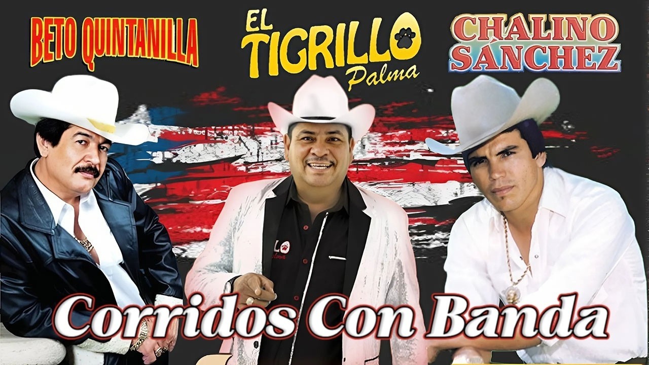 Chalino S&aacute;nchez, Beto Quintanilla y Tigrillo Palma 🍺 Mix Para Pistear | Corridos Pesados