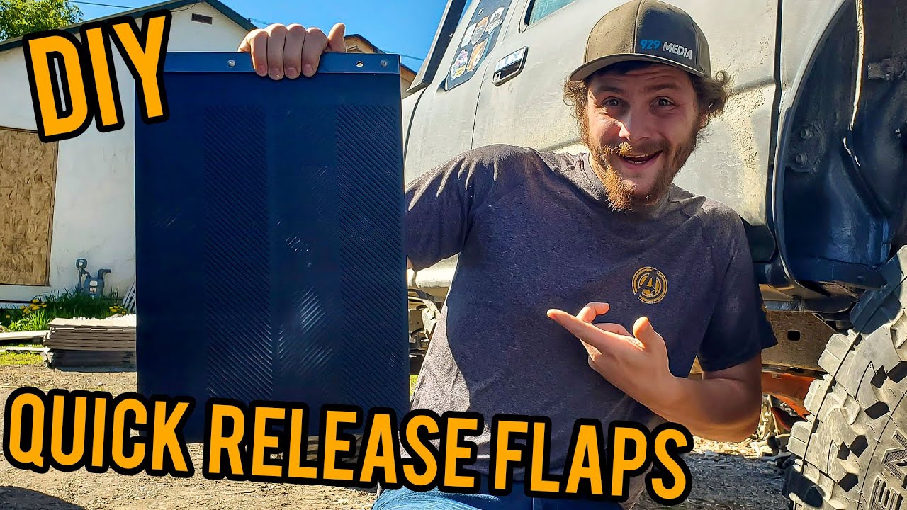 DIY Quick Release Mudflaps For Your Off-Road Vehicle