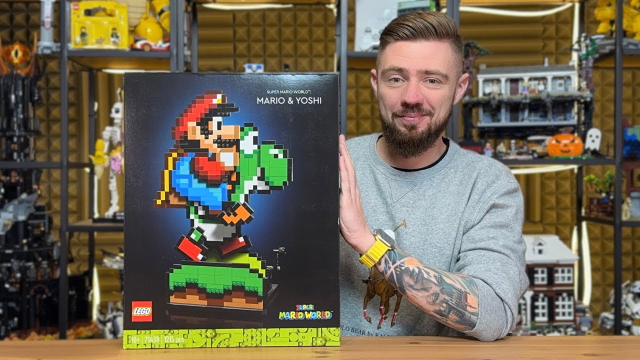MARIO I YOSHI 👾 LEGO SUPER MARIO 71438 RECENZJA