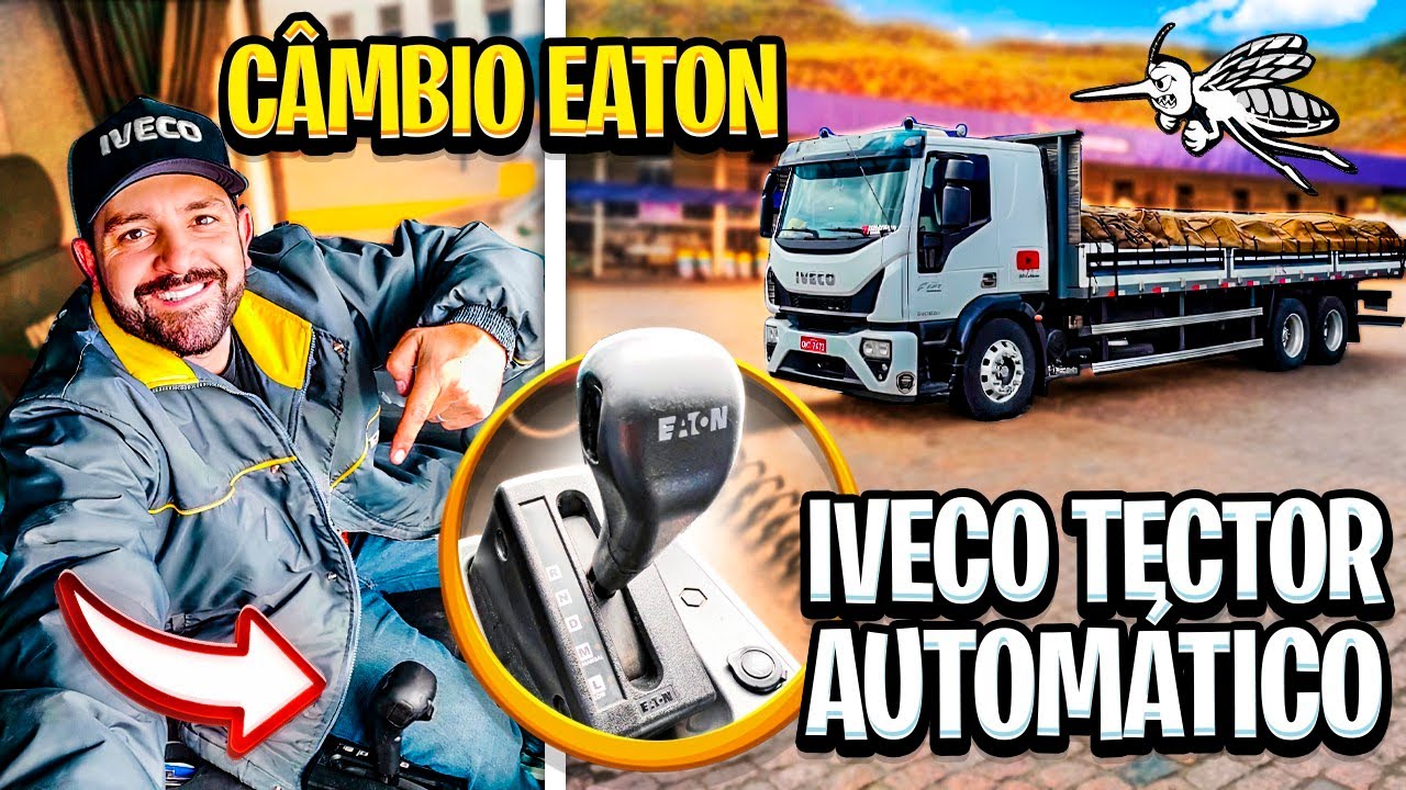 DETALHES SOBRE CAMBIO EATON DO IVECO TECTOR AUTOMÁTICO