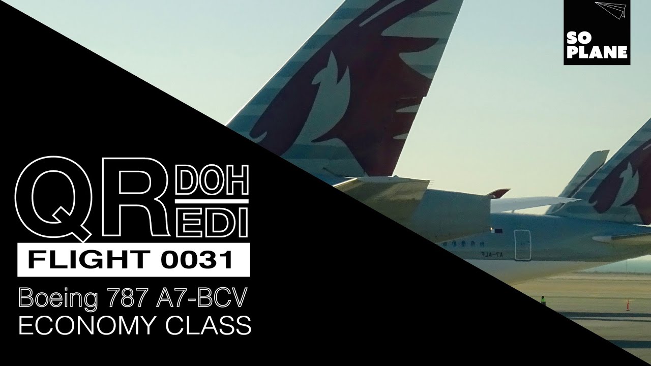 TRIP REPORT | Qatar Airways | 787-8 Dreamliner | Doha to Edinburgh | Full Flight