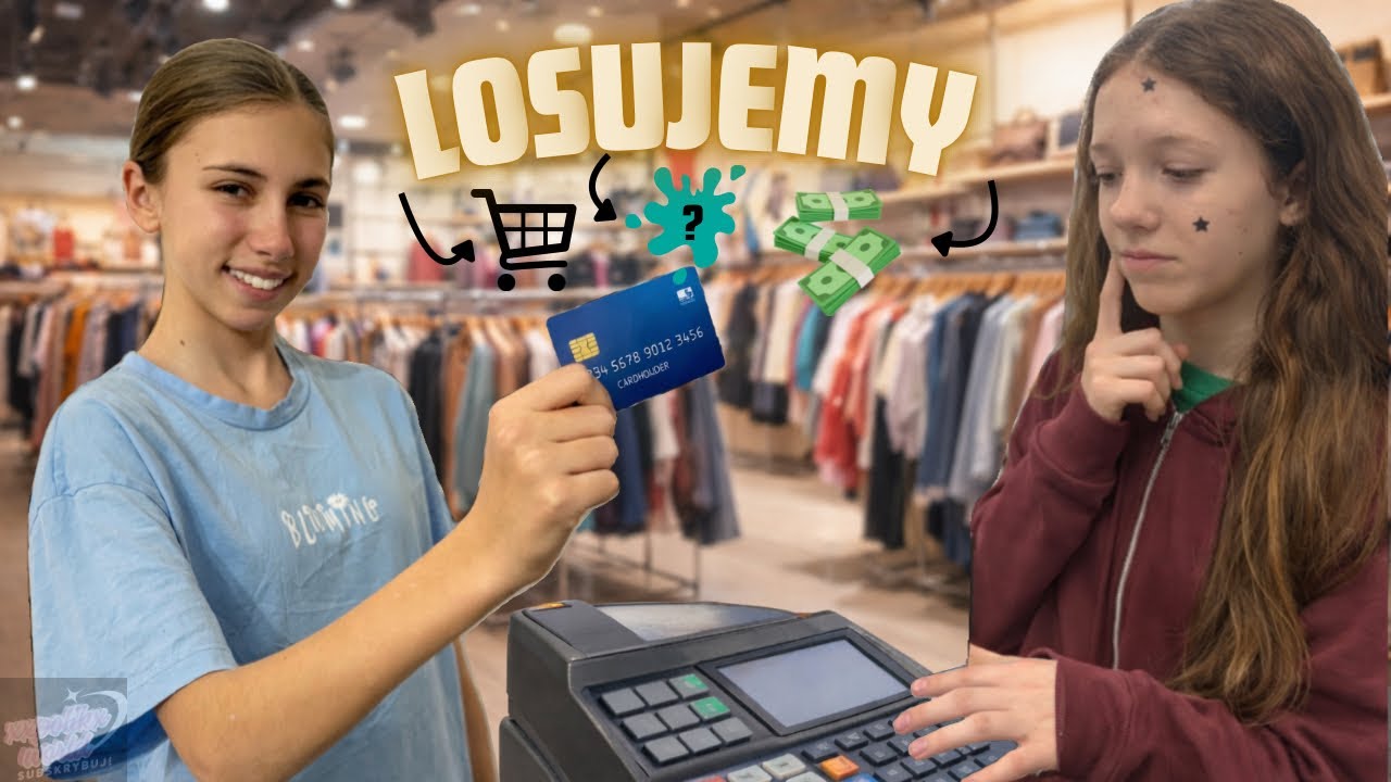 LOSUJEMY KOLOR, KWOTĘ I SKLEP W KTÓRYM MUSIMY KUPIĆ JAKĄŚ RZECZ!
