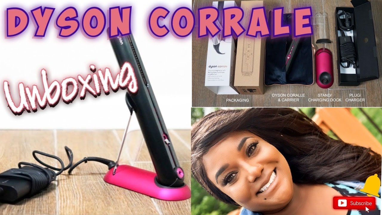 INSANE!!!! $500 🤑DYSON CORRALE 📦UNBOXING| ✨CORDLESS FLAT IRON|| DEMONSTRATION & INITIAL REVIEW