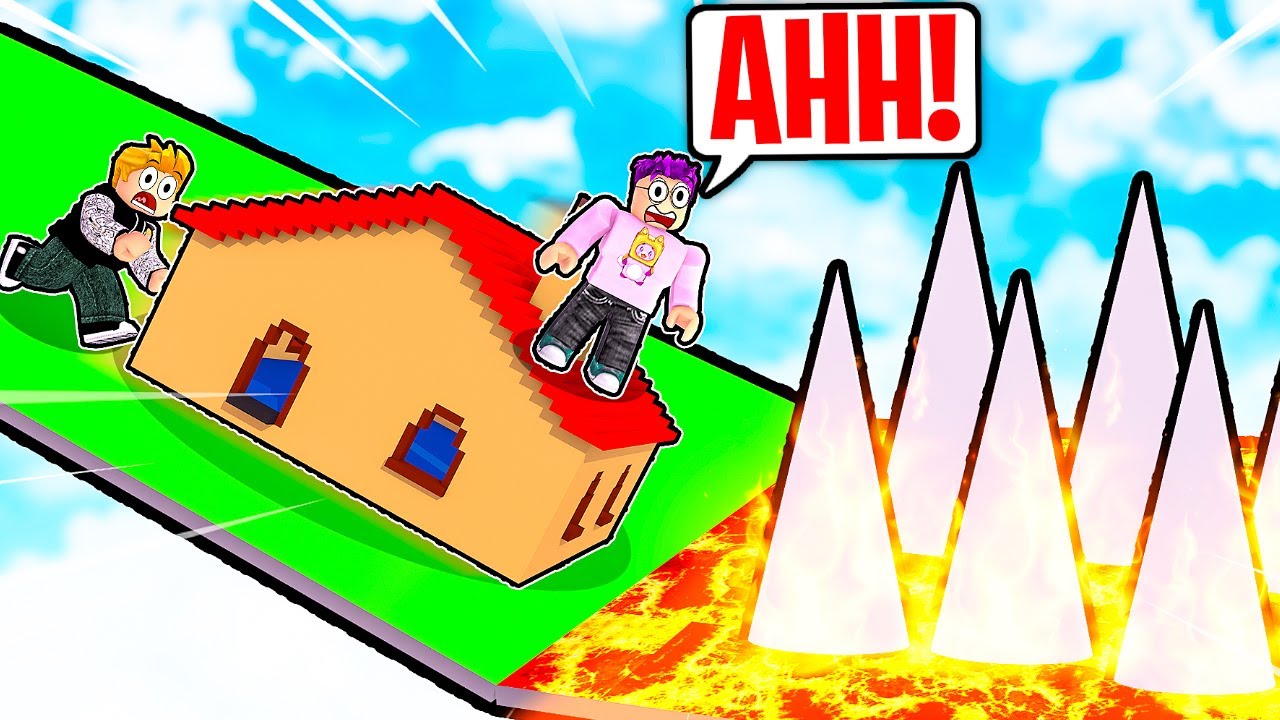 Can We Beat ROBLOX SLIDE HOUSE TUMBLE!? (RAREST SECRET ITEMS UNLOCKED!)