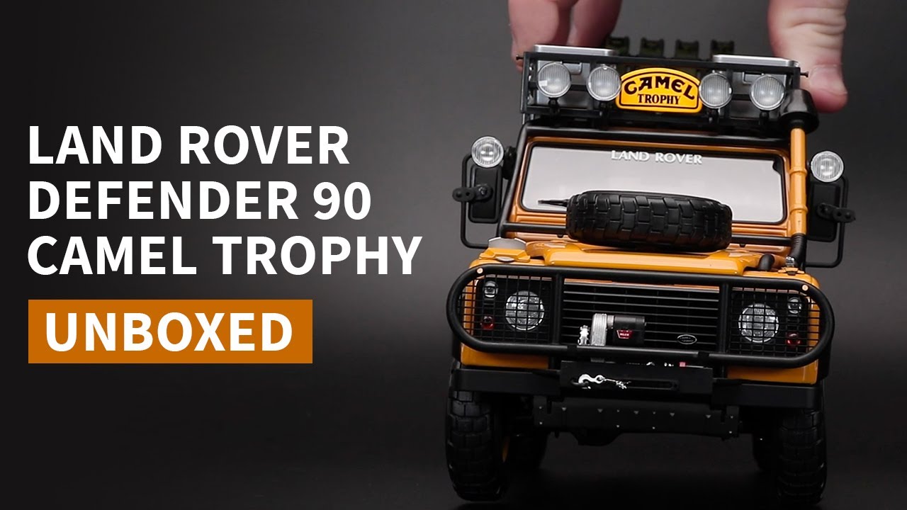 Unboxing the Land Rover Defender 90 “Camel Trophy” 1:18
