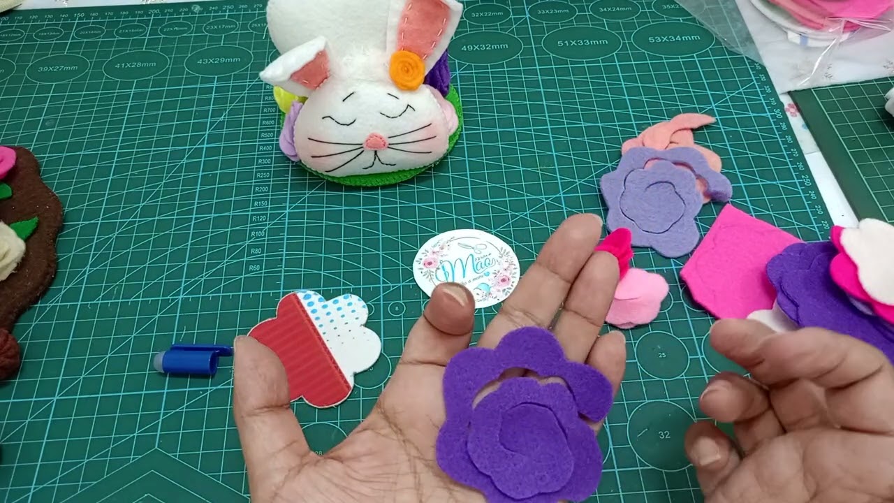 Como hacer flores en pa&ntilde;o lency muy f&aacute;cil