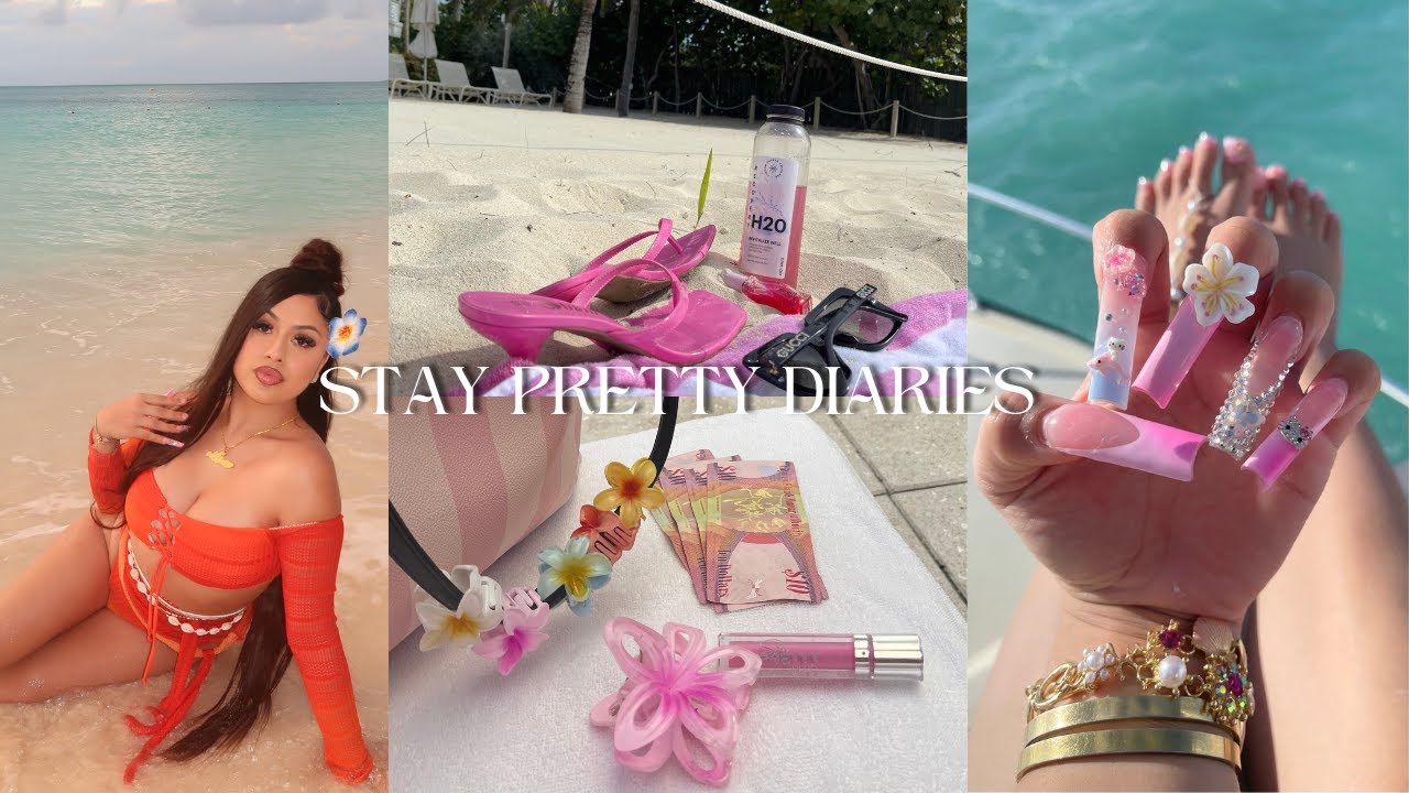 STAY PRETTY DIARIES| CAYMAN ISLANDS, GIRLY HAULS, & DAY W/ ME