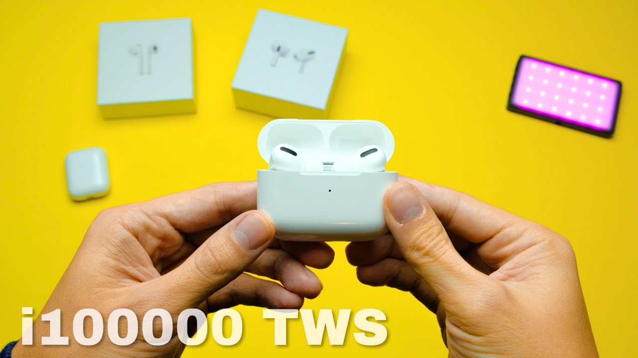 ЛУЧШАЯ КОПИЯ AIRPODS PRO (НЕТ) - ОБЗОР i100000 TWS