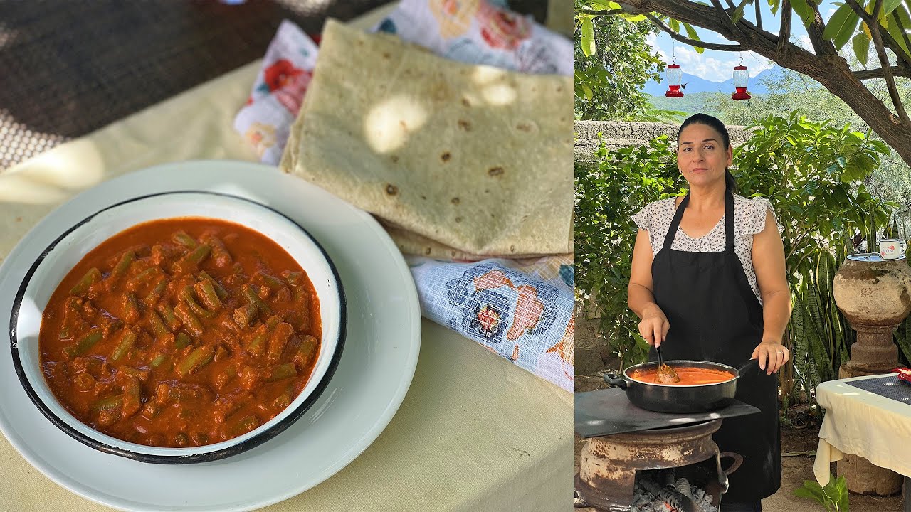 Pipián (Ejotes con Chile y Cacahuates) - La Herencia de las Viudas