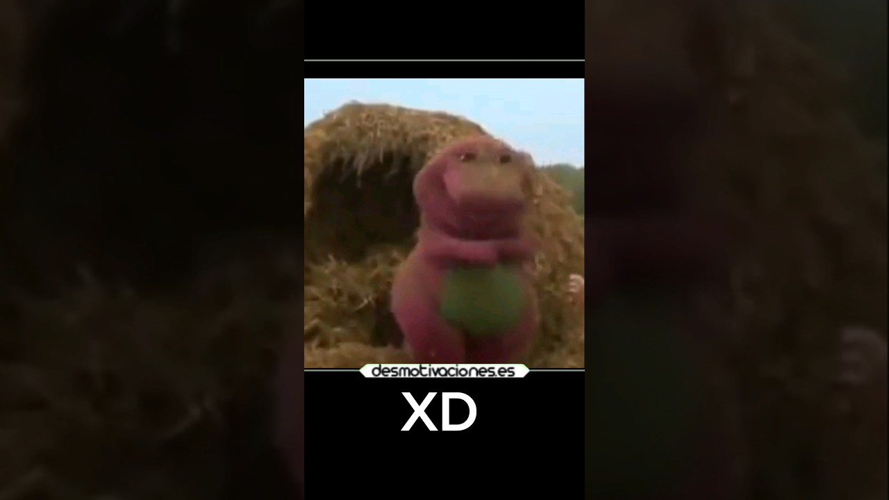 Pero Barney 😨 Cr&eacute;ditos en TikTok: Valerie Stamenovic #momentosxd #memes #shorts #short #clips