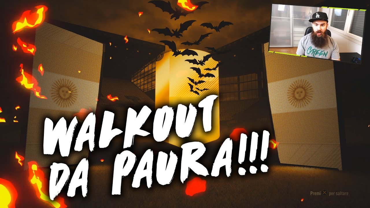 WALKOUT DA PAURA!!! FIFA 18 HALLOWEEN Pack Opening!