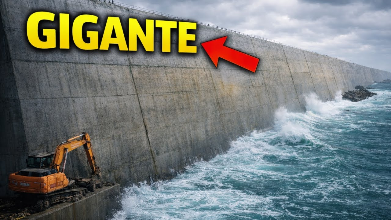 Você não imagina o tamanho do muro que o Japão construiu