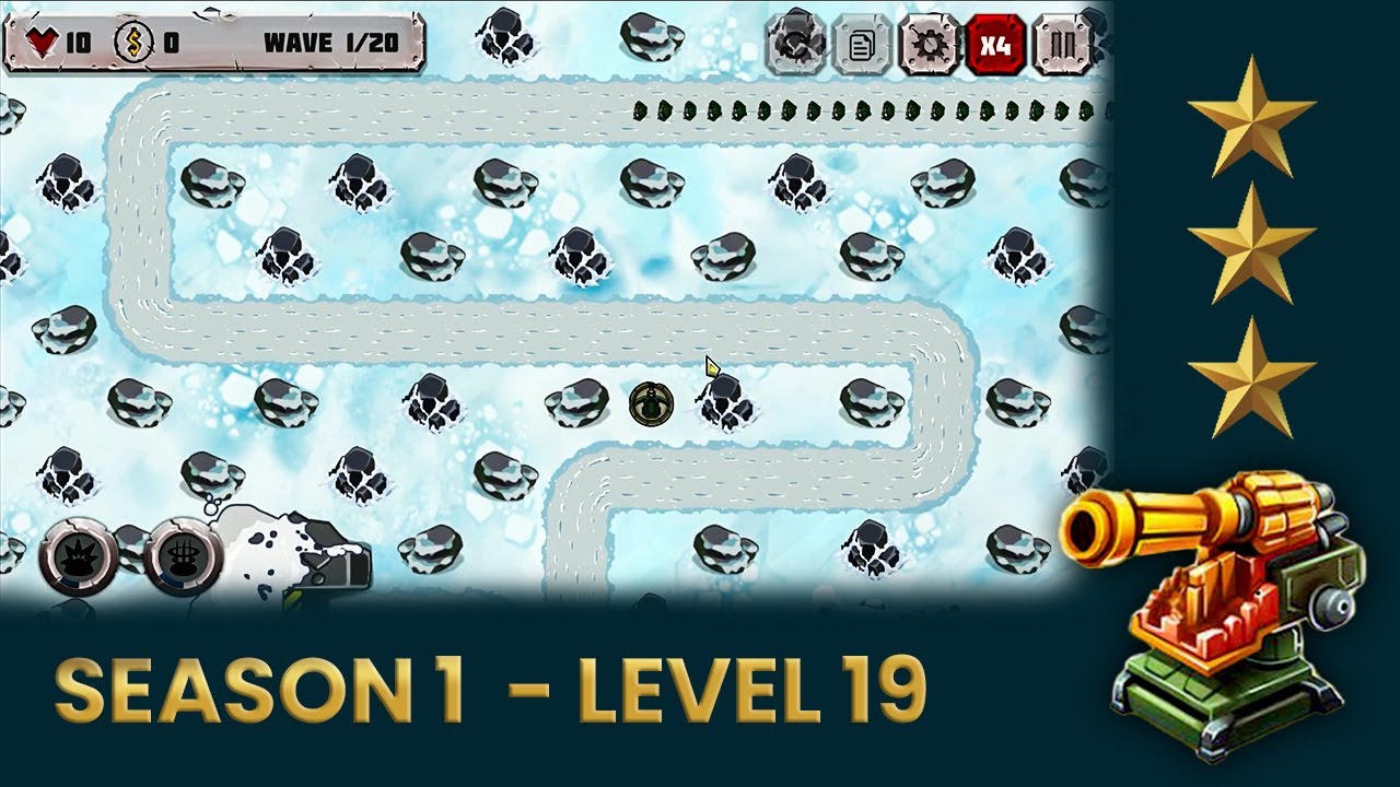 Battle Strategy: Tower Defense - Season 1 Level 19 Walkthrough