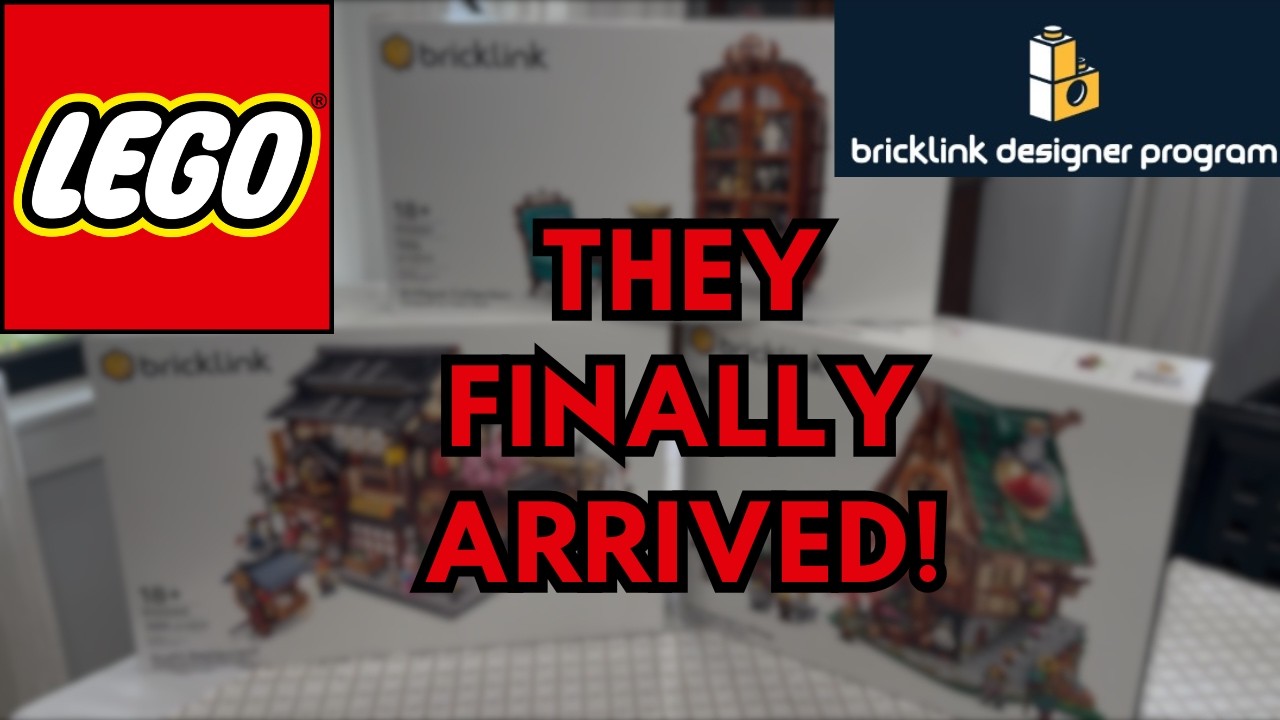 BDP Series 7 Is HERE! Unboxing My New LEGO Sets! Worth The Wait? #lego #bricklink #legos