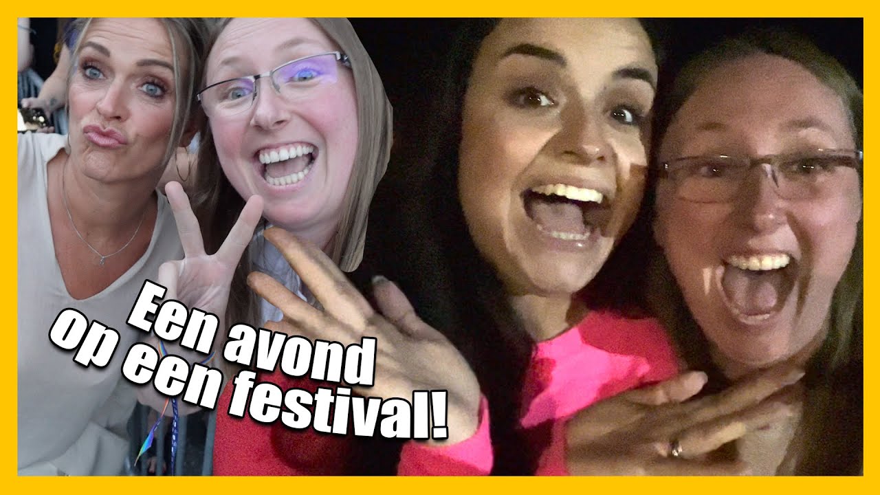 Met Marthe K3 bij Karen Damen Ex K3 op een festival  | VLOG #143