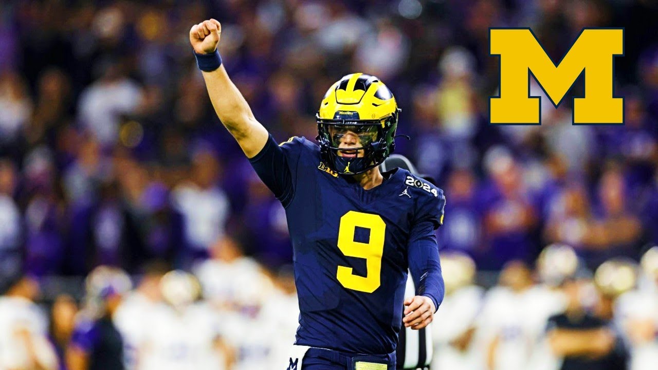 JJ McCarthy - Michigan Highlights ᴴᴰ