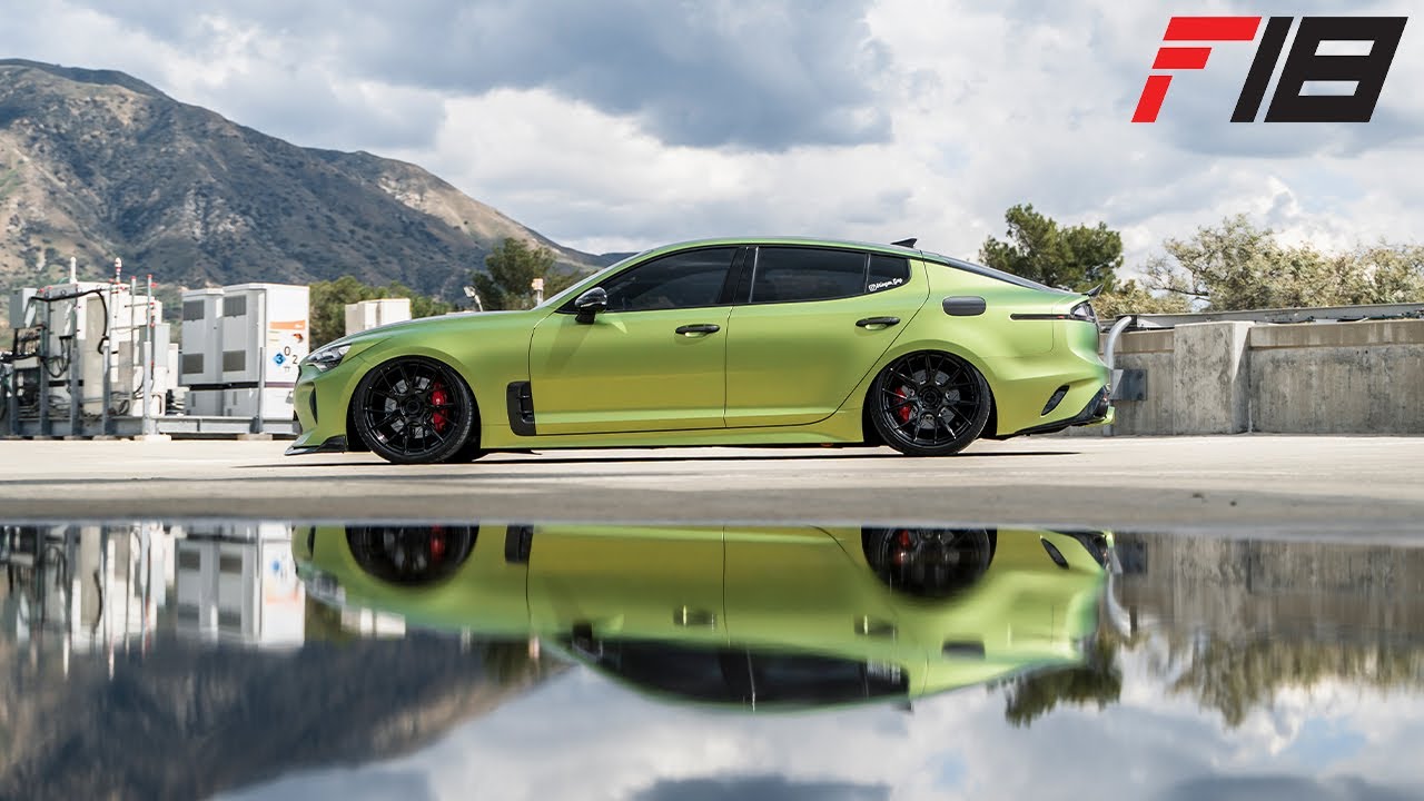 HULK SMASH | Bagged Kia Stinger | Flow Forged BD-F18