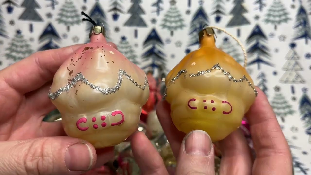 Моя коллекция советских елочных игрушек  ( часть 4)