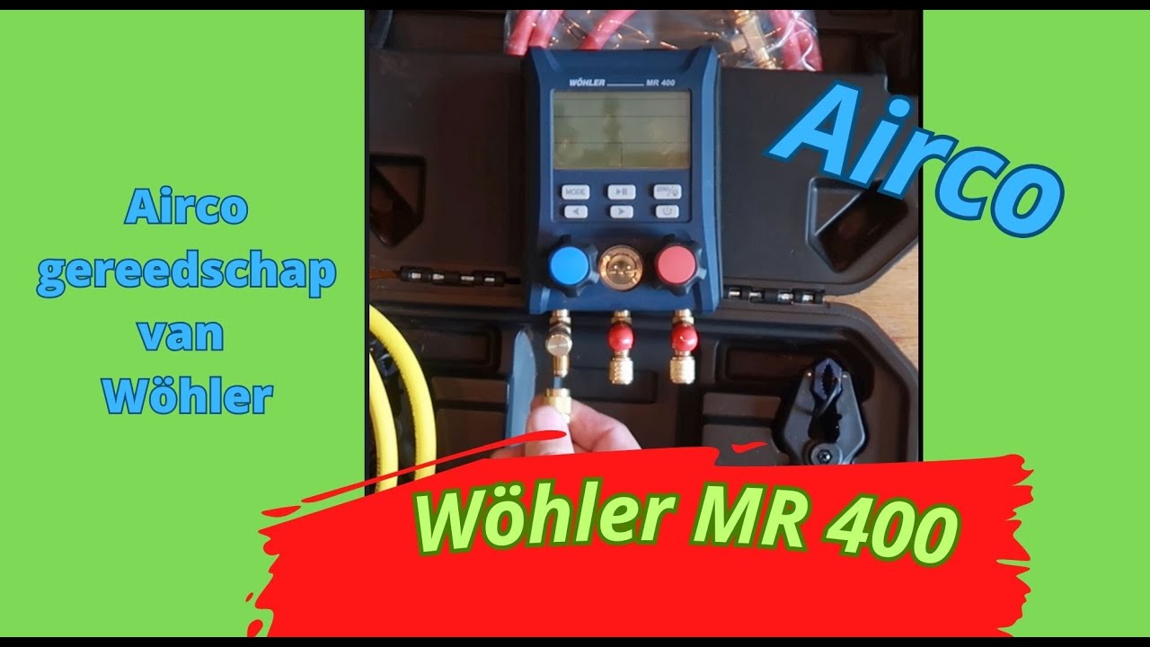 Airconditioning onderhoud Wöhler MR 400