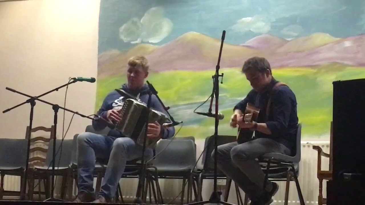 Dromore TradFest Colm Slattery accordion.