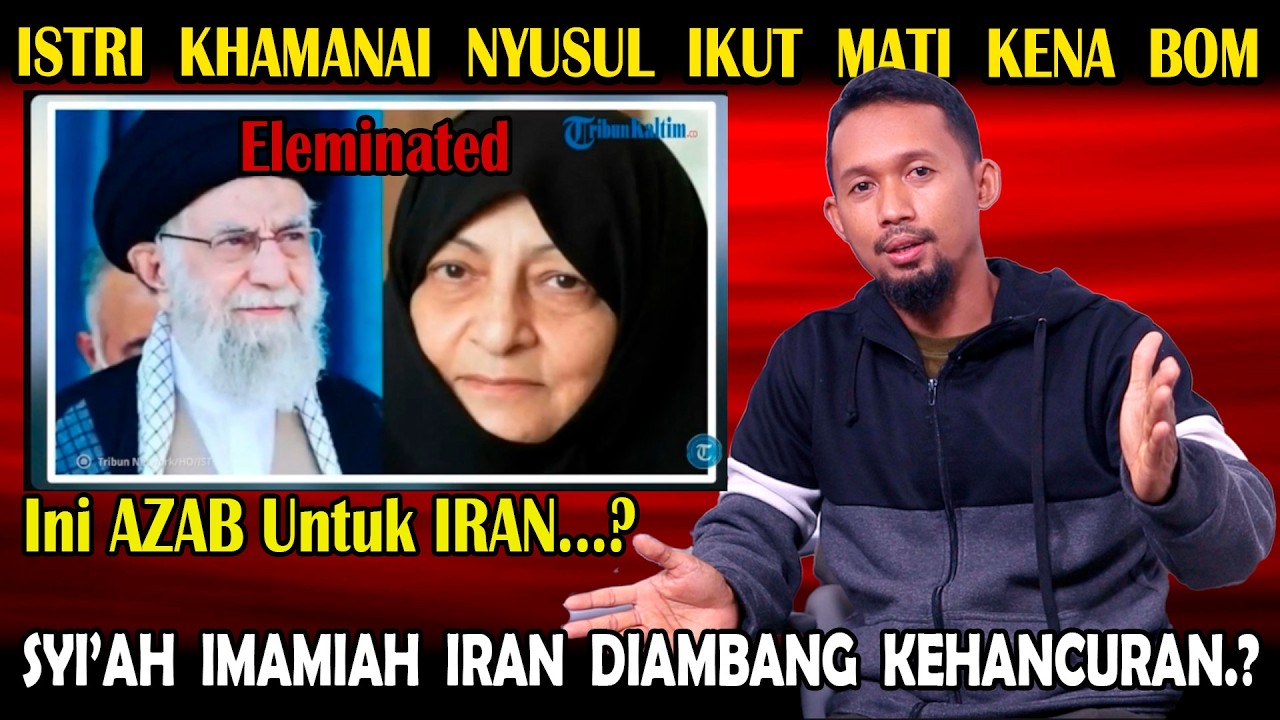 Habis.!! Setelah Khomenei Sekarang Istrinya Nyusul Ikut Mati Akibat Serangan Israel Kembali..?
