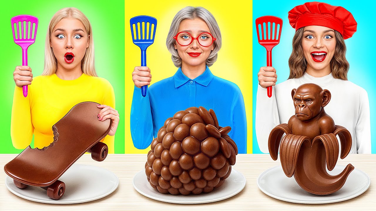 Кулинарный Челлендж: Я против Бабушки | Забавные Лайфхаки с Едой от Multi DO Challenge