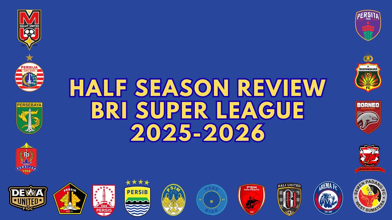 Review Half Season Liga 1 2025/26: Justice Table & Analisis Data xG