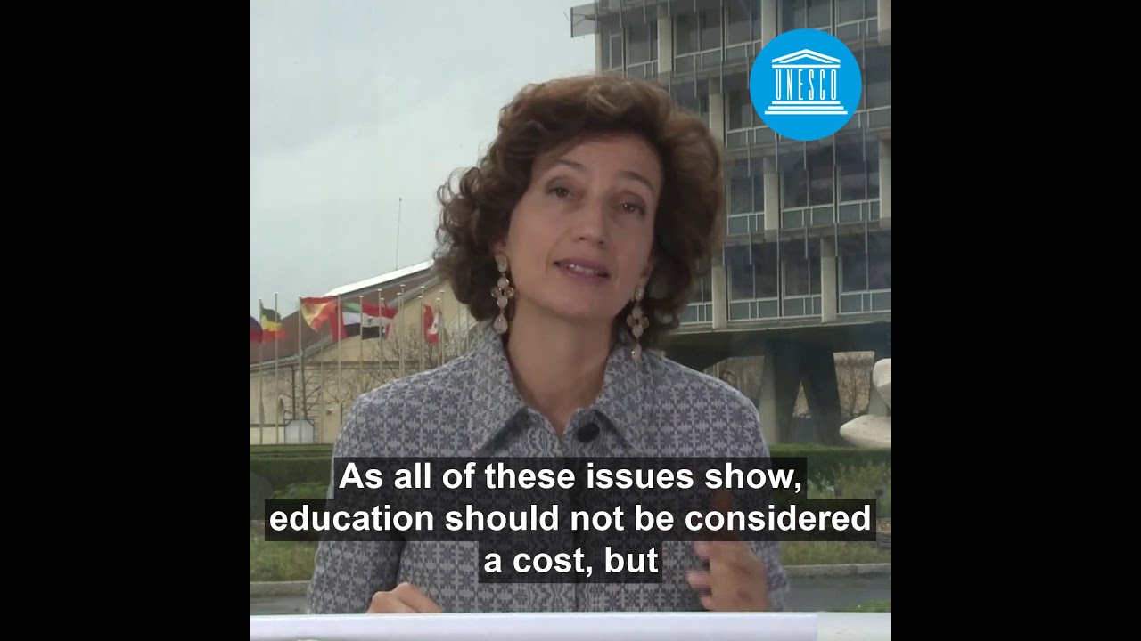 Message from Audrey Azoulay, Director-General of UNESCO, for the International Day of Education