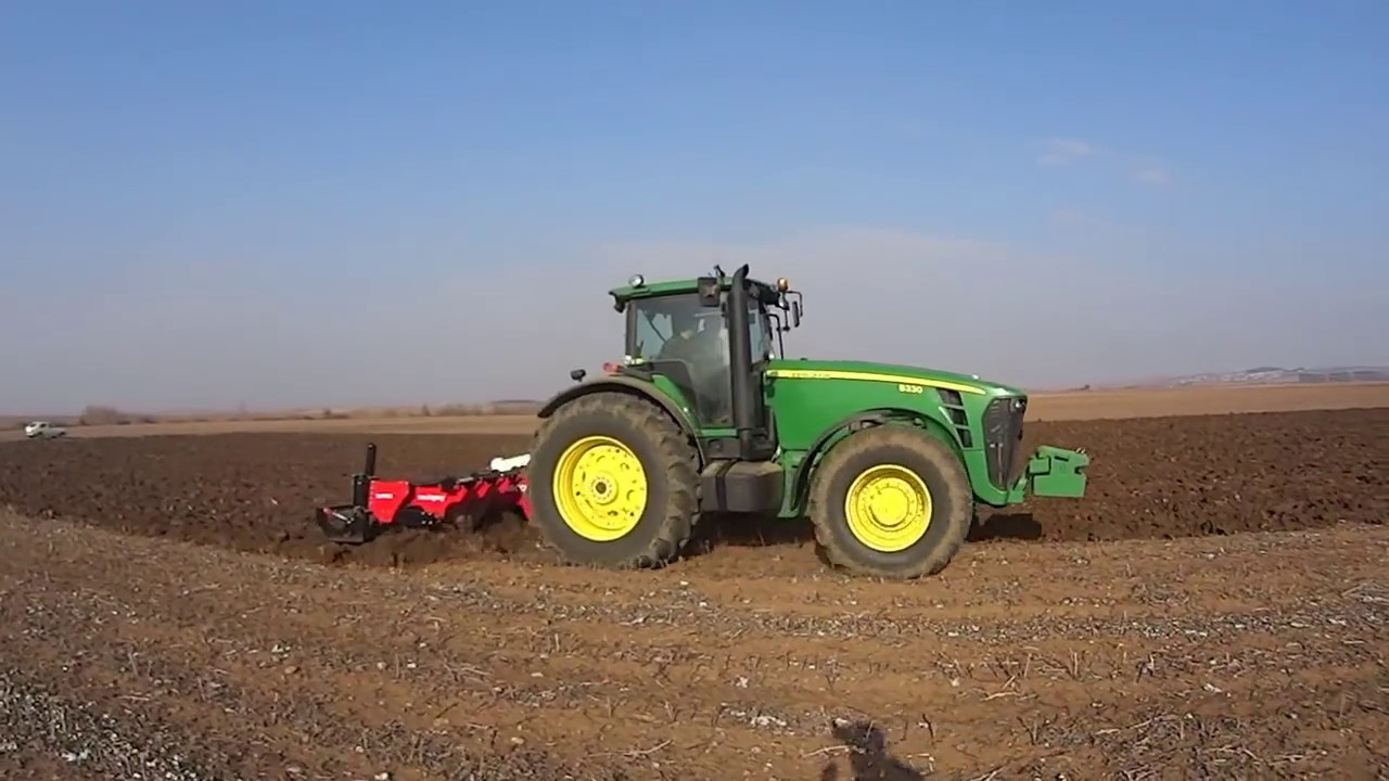 John Deere 8330 anb BIOGEM Ripper, Σιτοχώρι Σερρών.