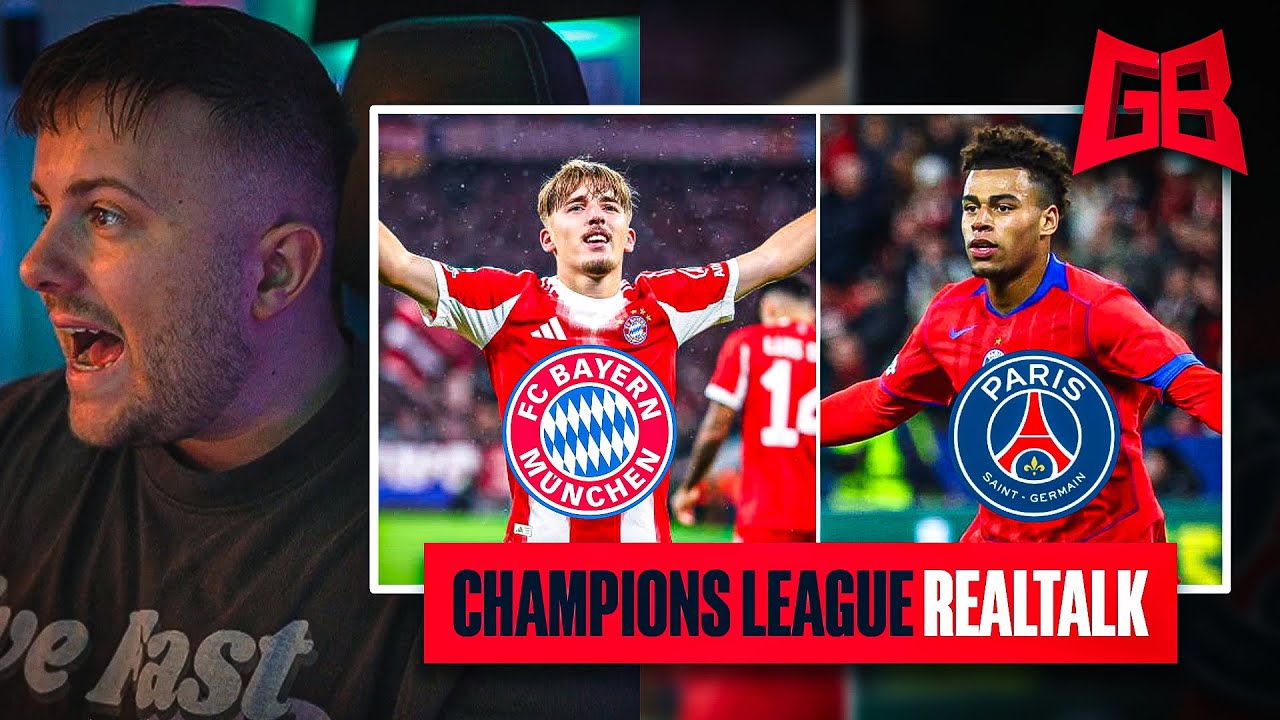BAYERN = NR.1 in EUROPA ⁉️ PSG ZERSTÖRT LEVERKUSEN 😱 GamerBrother CL TALK 🏆