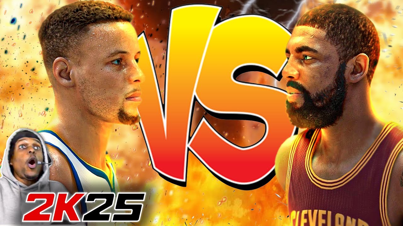 Stephen Curry VS Kyrie Irving (Playing 2K Realistically)