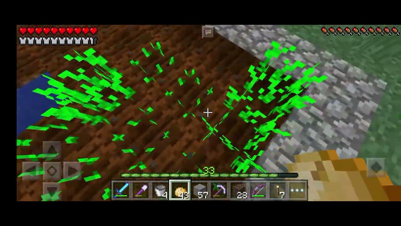 108-qism|minecraftning 0.14.0 versiyasida! Yer ostidan uy quraman 7