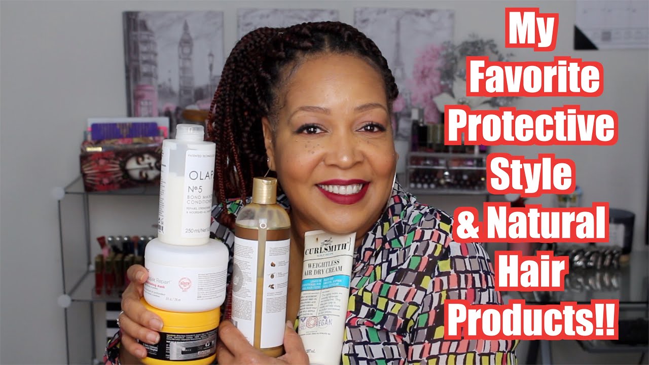 My Favorite Protective Style & Natural Hair Products | Low Porosity Natural Hair