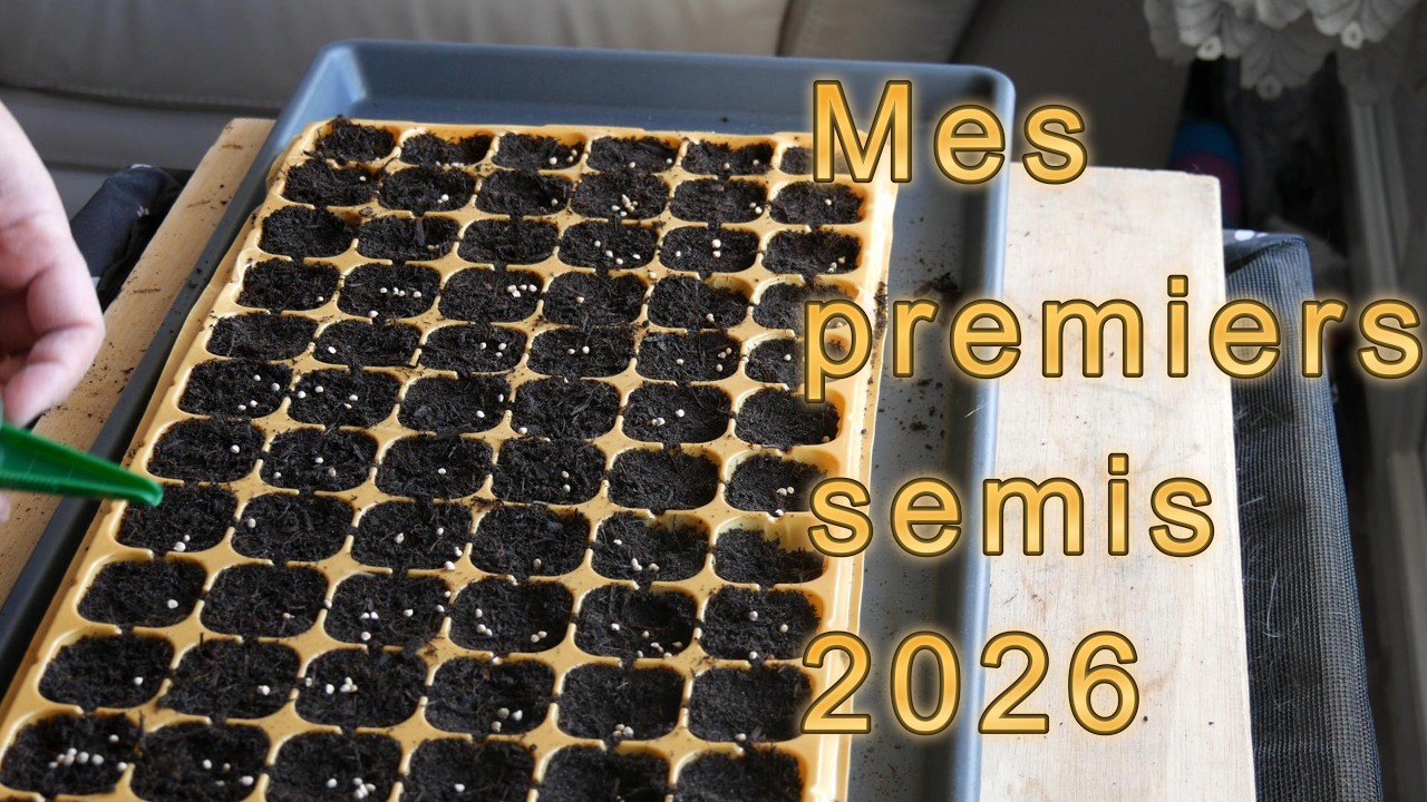 Mes premiers semis en 2026