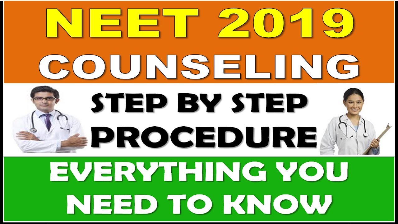 NEET 2019 COUNSELLING | MBBS Admission | STEP BY STEP PROCEDURE FOR NEET Counselling 2019